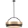 Cosmolight COBURG P06753BR Plafonlámpa 6x40W/E14 IP20