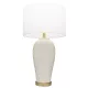 Cosmolight MURCIA T01033BR-WH Asztali lámpa 1x40W/E27 IP20