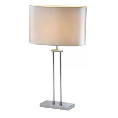 Cosmolight ATHENS T01444WH CR Asztali lámpa 1x40W/E27