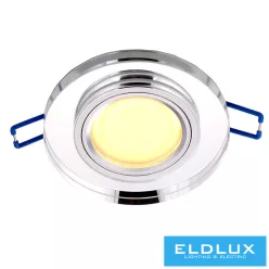   ELDLUX MIRROR Süllyesztett Lámpatest Billenthető GU10 króm