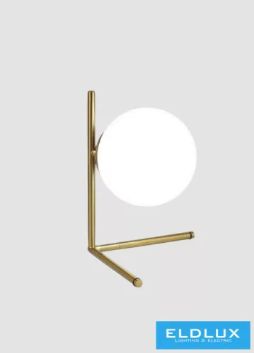UNIVERSO Asztali lámpa 1xG9 max.10w 260x190mm IP20 Óarany 3év