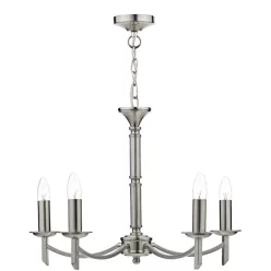 Dar Lighting AMBASSADOR AMB0546 Csillár 5x40W/E14