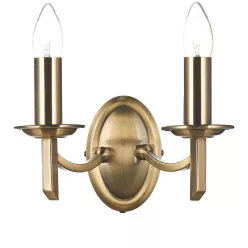 Dar Lighting AMBASSADOR AMB0975 Fali lámpa 2x40W/E14