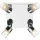 Dar Lighting ARTEMINS ART8550 Spotlámpa 4x25W/G9 IP44
