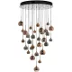 Dar Lighting AURELIA AUR3364 Függőlámpa 30x2W/G4/LED