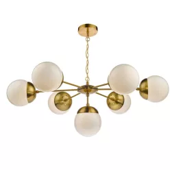 Dar Lighting BOMBAZINE BOM3435 Csillár 7x40W/E14 IP20