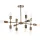 Dar Lighting CODE COD1235 Csillár 12x40W/E27 IP20