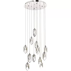 Dar Lighting CRYSTAL CRY1250 Függőlámpa 12x2W/G4/LED