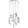 Dar Lighting CRYSTAL CRY1850 Függőlámpa 18x2W/G4/LED