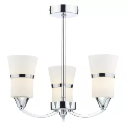   Dar Lighting DUBLIN DUB0350-LED Csillár 3x4W/LED 2700K 1350LM IP20