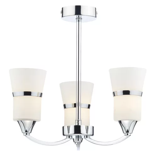 Dar Lighting DUBLIN DUB0350-LED Csillár 3x4W/LED 2700K 1350LM IP20