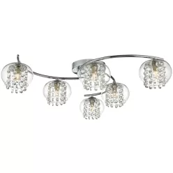 Dar Lighting ELMA ELM6450 Plafonlámpa 6x40W/G9