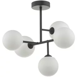 Dar Lighting EUAN EUA5422 Plafonlámpa 5x40W/G9