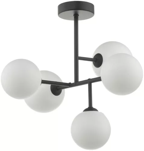 Dar Lighting EUAN EUA5422 Plafonlámpa 5x40W/G9