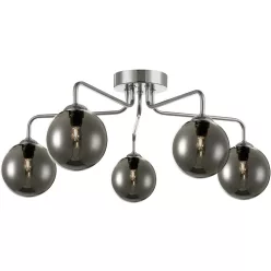Dar Lighting FEYA FEY0550-01 Plafonlámpa 5x40W/G9