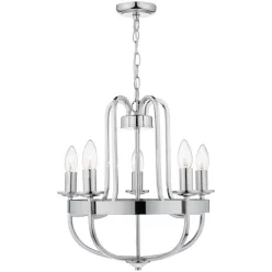 Dar Lighting HEYTHROPE HEY0538 Csillár 5x40W/E14