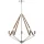 Dar Lighting HOTEL HOT0538 Csillár 5x40W/E14 IP20