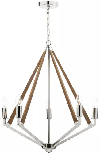 Dar Lighting HOTEL HOT0538 Csillár 5x40W/E14 IP20