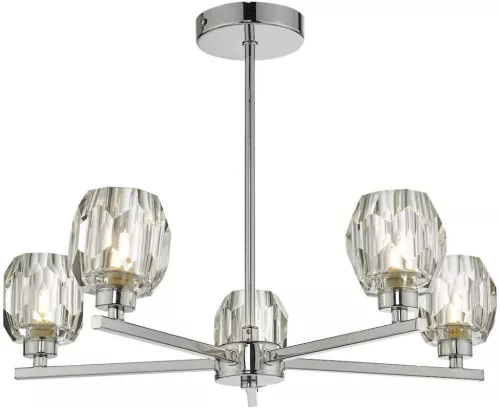 Dar Lighting IDINA IDI5450 Csillár 5x40W/G9