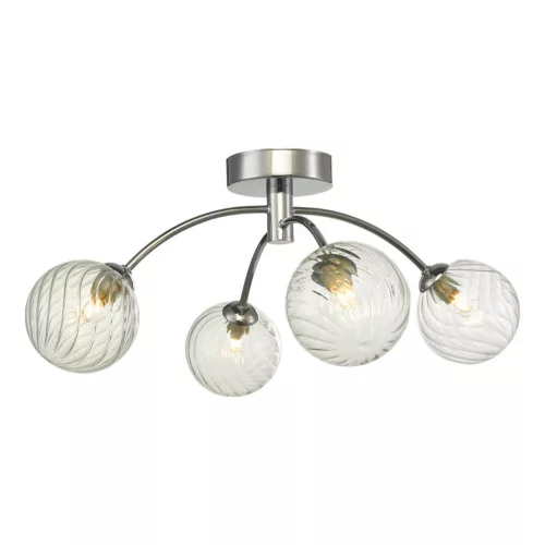 Dar Lighting IZZY IZZ0450-03 Plafonlámpa 4x40W/G9