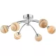 Dar Lighting IZZY IZZ0650-07 Plafonlámpa 6x40W/G9