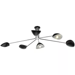 Dar Lighting KRUG KRU6422 Plafonlámpa 6x40W/E14