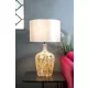Dar Lighting LOLEK LOL4232 Asztali lámpa 1x60W+1x25W/B22