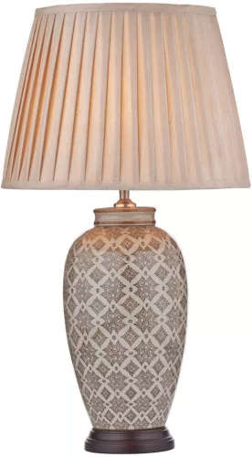 Dar Lighting LOUISE LOU4229 Asztali lámpa 1x60W/E27