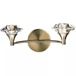 Dar Lighting LUTHER LUT0975 Fali lámpa 2x40W/G9