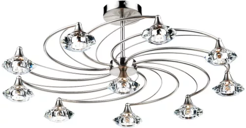 Dar Lighting LUTHER LUT2346 Plafonlámpa 10x40W/G9