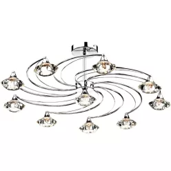 Dar Lighting LUTHER LUT2350 Plafonlámpa 10x40W/G9