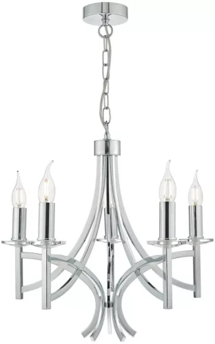 Dar Lighting LYON LYO0550 Csillár 5x40W/E14 IP20