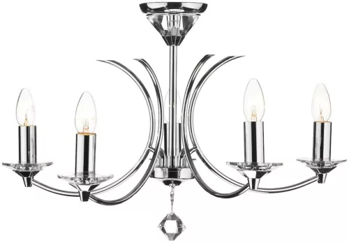 Dar Lighting MEDUSA MED0550 Csillár 5x40W/E14