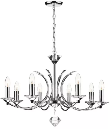 Dar Lighting MEDUSA MED0850 Csillár 8x40W/E14