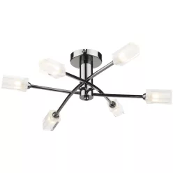 Dar Lighting MORGAN MOR6467 Plafonlámpa 6x25W/G9