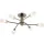 Dar Lighting MORGAN MOR6475 Plafonlámpa 6x25W/G9