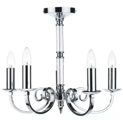 Dar Lighting MURRAY MUR0550 Csillár 5x40W/E14