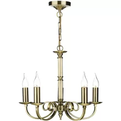 Dar Lighting MURRAY MUR0575 Csillár 5x40W/E14