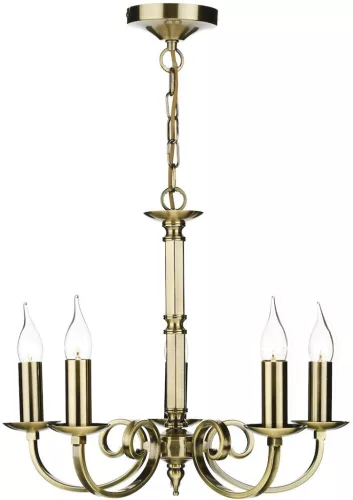 Dar Lighting MURRAY MUR0575 Csillár 5x40W/E14