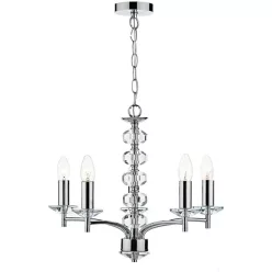 Dar Lighting OLEANA OLE0550 Csillár 5x40W/E14