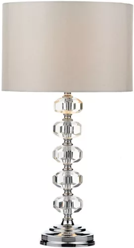 Dar Lighting OLEANA OLE4250 Asztali lámpa 1x60W/E27