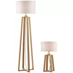 Dar Lighting PYRAMID PYR4943 Állólámpa 2x60W/E27