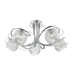 Dar Lighting REHAN REH0550 Plafonlámpa 5x40W/G9 IP20