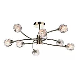 Dar Lighting SEATTLE SEA0875 Plafonlámpa 8x40W/G9 IP20