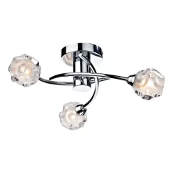 Dar Lighting SEATTLE SEA5350 Plafonlámpa 3x40W/G9 IP20