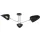 Dar Lighting SEBASTIAN SEB0322 Plafonlámpa 3x40W/E14