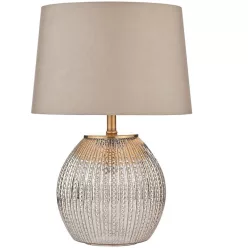   Dar Lighting SONIA SON4232 Asztali lámpa 1x60w/B22+1x25w/E14