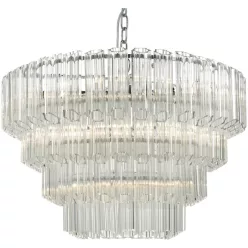 Dar Lighting TUVALU TUV1308 Függőlámpa 9x40W/E14