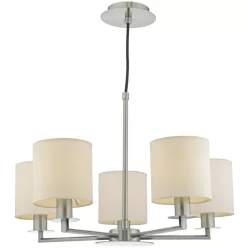 Dar Lighting TYLER TYL0538 Csillár 5x40W/E14