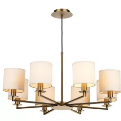 Dar Lighting TYLER TYL0863 Csillár 8x40W/E14